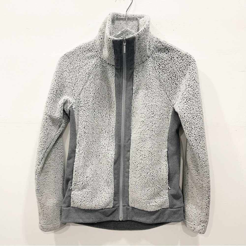 The North Face Women’s Furry Fleece Full-Zip Jacket Grey XS